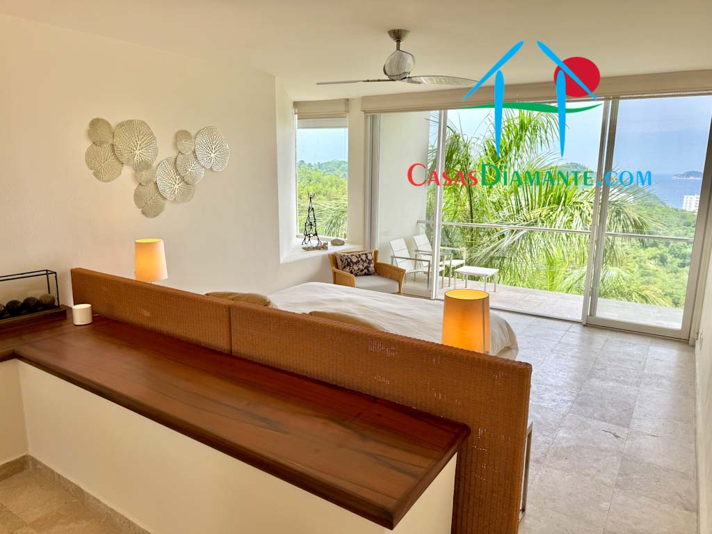 Real Diamante Villas Las Rocas PH 104 - Recámara principal 1